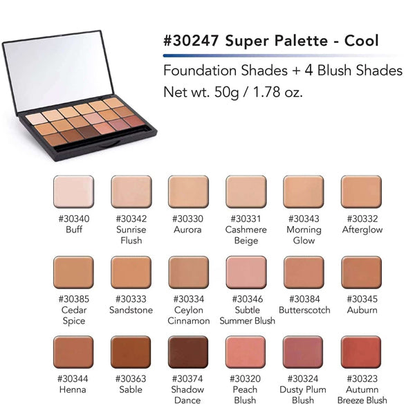 Graftobian HD Glamour Crème - Palettes