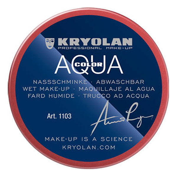 Kryolan Professional Make-up Aquacolor - Red/Orange