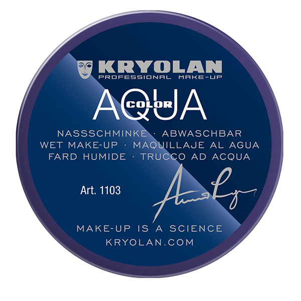 Kryolan Professional Make-up Aquacolor - Blue/Purple