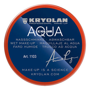 Kryolan Professional Make-up Aquacolor - Red/Orange