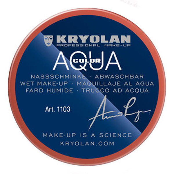 Kryolan Professional Make-up Aquacolor - Red/Orange