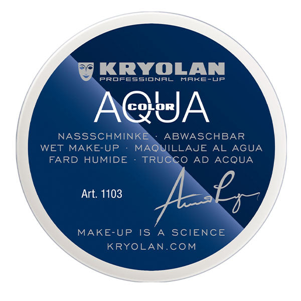 Kryolan Professional Make-up Aquacolor - Black/White/Grey