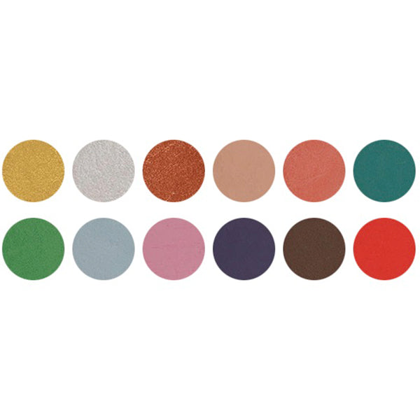 Kryolan Professional Make-up Aquacolor Interferenz Palette