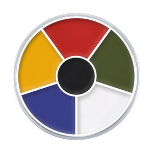Kryolan Professional Make-up Multi Color Cream Color Circle