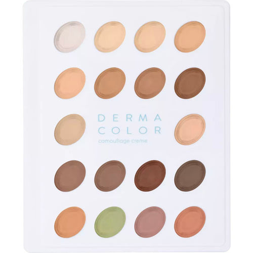 Kryolan Professional Make-up Dermacolor Camouflage Creme Mini-Palette 18 Colors