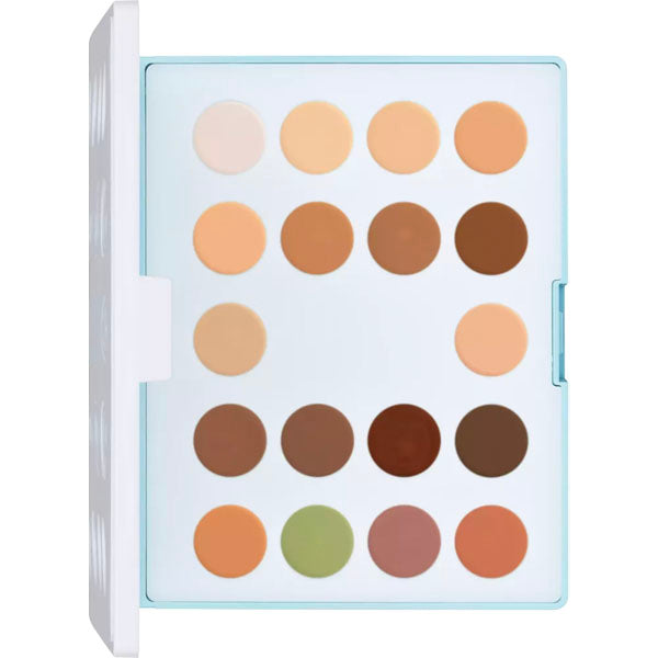 Kryolan Professional Make-up Dermacolor Camouflage Creme Mini-Palette 18 Colors
