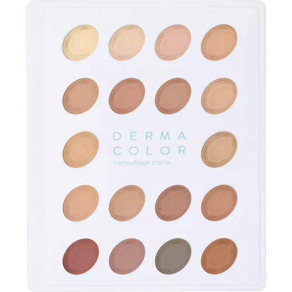 Kryolan Professional Make-up Dermacolor Camouflage Creme Mini-Palette 18 Colors