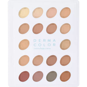 Kryolan Professional Make-up Dermacolor Camouflage Creme Mini-Palette 18 Colors