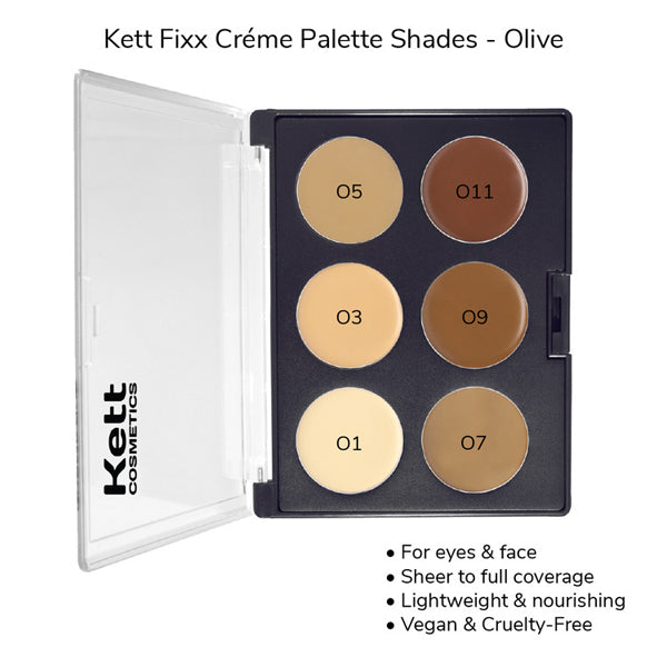 Kett Fixx Creme Makeup Palettes