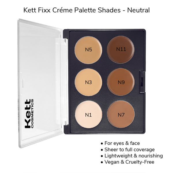 Kett Fixx Creme Makeup Palettes