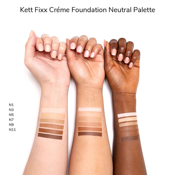 Kett Fixx Creme Makeup Palettes