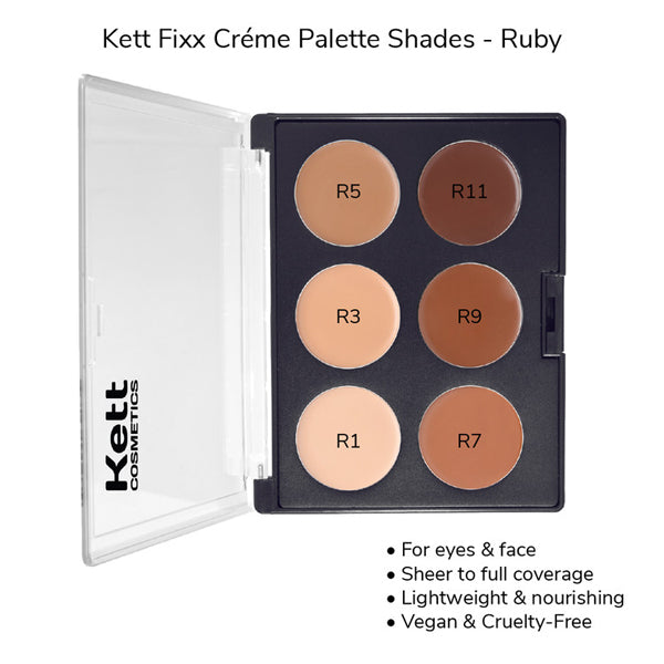 Kett Fixx Creme Makeup Palettes