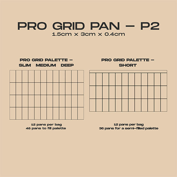 Monday Studios Monday Studios Pro Grid Palette, Short