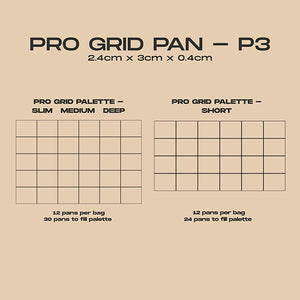 Monday Studios Monday Studios Pro Grid Palette, Short