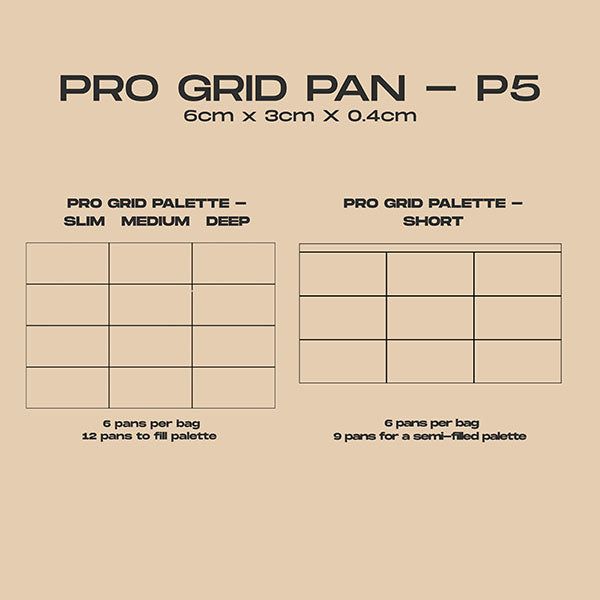 Monday Studios Monday Studios Pro Grid Palette, Short