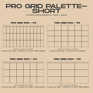 Monday Studios Monday Studios Pro Grid Palette, Short
