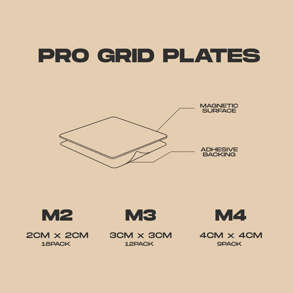 Monday Studios Pro Grid Plates