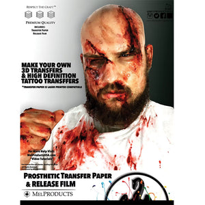M.E.L. Products Prosthetic Transfer Paper & Release Film, 10 Sheets