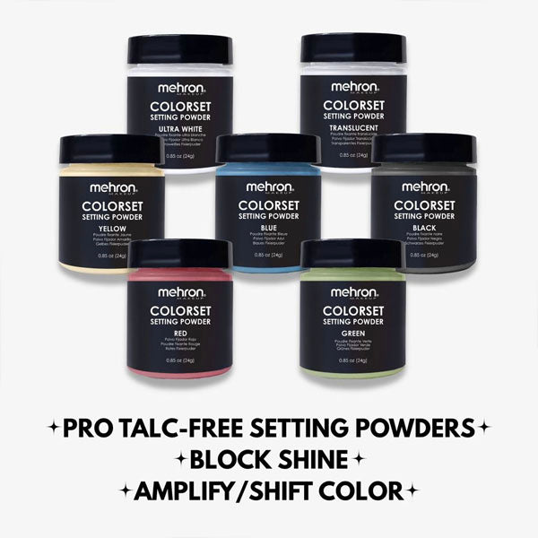 Mehron Colorset Setting Powders