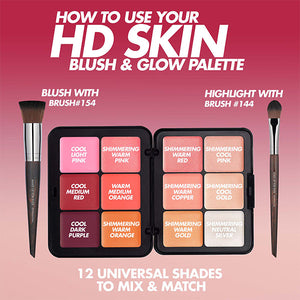 Make Up For Ever HD Skin Blush & Glow Palette