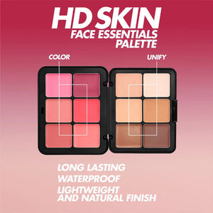 Make Up For Ever HD Skin Face Essentials Palette, Harmony 2 - Medium