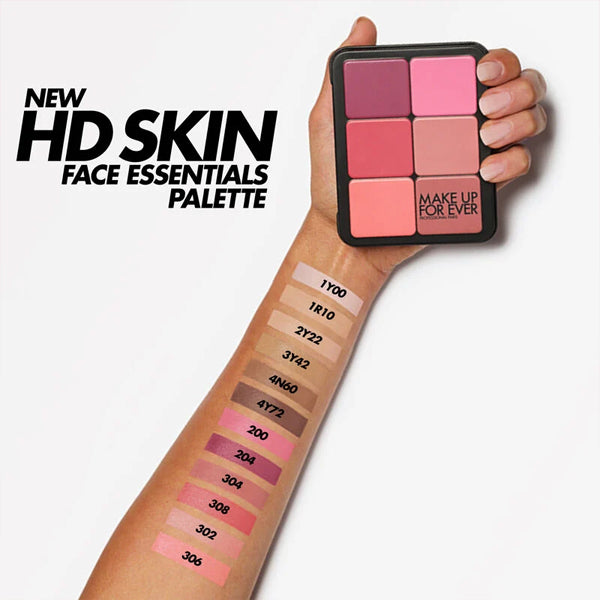 Make Up For Ever HD Skin Face Essentials Palette, Harmony 2 - Medium