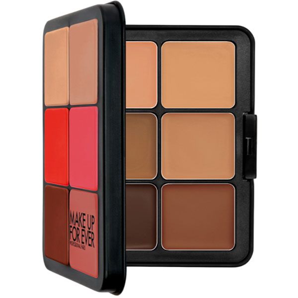 Make Up For Ever HD Skin Face Essentials Palette with Highlighters