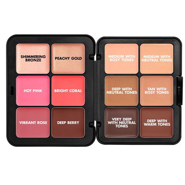 Make Up For Ever HD Skin Face Essentials Palette with Highlighters