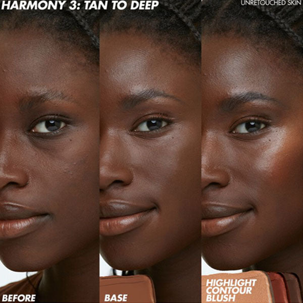 Make Up For Ever HD Skin Face Essentials Palette, Harmony 3 -Tan to Deep