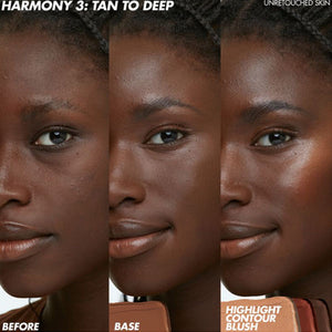 Make Up For Ever HD Skin Face Essentials Palette, Harmony 3 -Tan to Deep