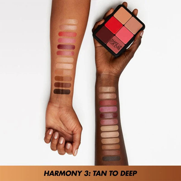 Make Up For Ever HD Skin Face Essentials Palette, Harmony 3 -Tan to Deep