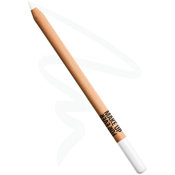 Make Up For Ever Multi-use matte or shimmery pencil for lips, eyes & cheeks. White.