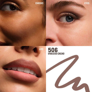 Make Up For Ever Multi-use matte or shimmery pencil for lips, eyes & cheeks.  Cool Taupe Brown.