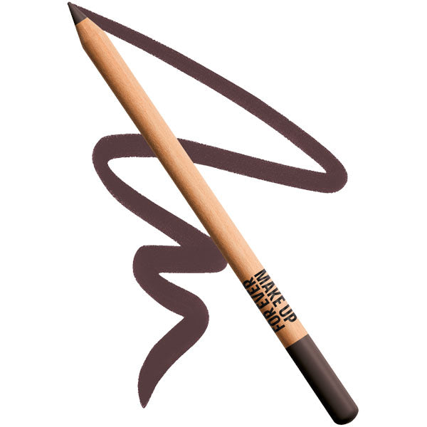 Make Up For Ever Multi-use matte or shimmery pencil for lips, eyes & cheeks.  Deep Neutral Brown.