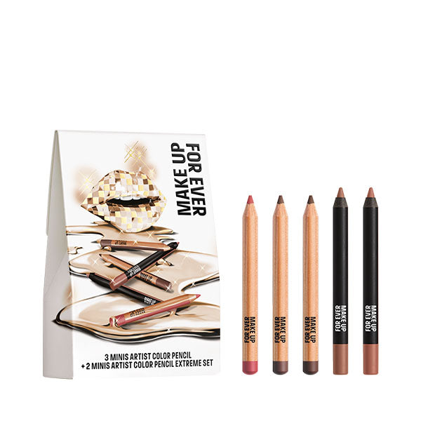 Make Up For Ever Mini Artist Color Pencil Original &amp; Extreme Holiday Set