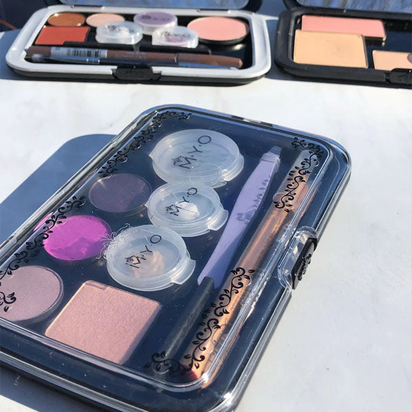 MYO Cosmetic Cases Pro Kits with Clear Lid