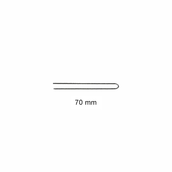 Nishida Nishida Hair Pin - N (Gold) 72mm U-Pin
