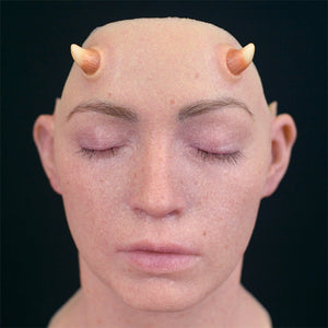 Out Of Kit Peel N' Stick Prosthetics, Horns (Small)