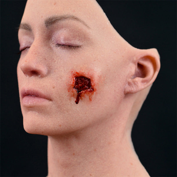 Out Of Kit Peel N&#39; Stick Prosthetics, Exit Wound (Small)