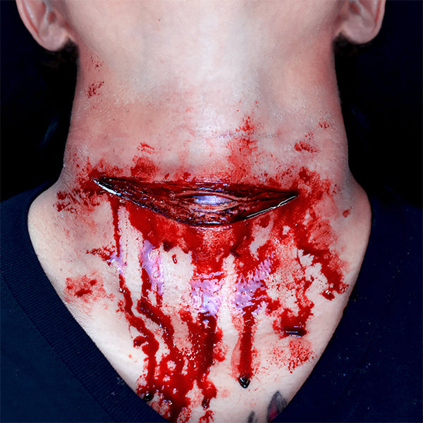 Out Of Kit Peel N&#39; Stick Prosthetics, Slit Neck 2