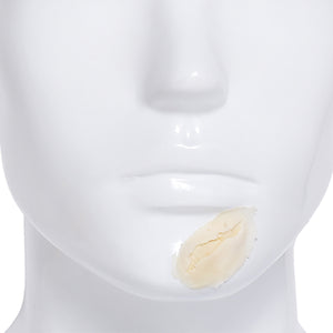 Rubber Wear Foam Latex Prosthetic Split/cut Chin