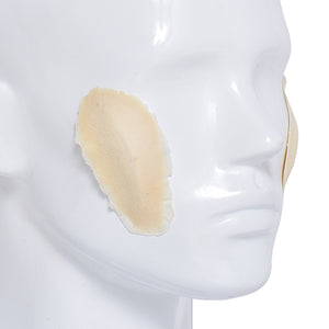 Rubber Wear Foam Latex Prosthetic Angular Cheekbones