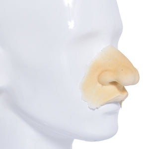 Rubber Wear Foam Latex Prosthetic Character Nose/Lip #1