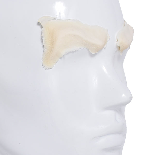 Rubber Wear Foam Latex Prosthetic Arched Brow Covers