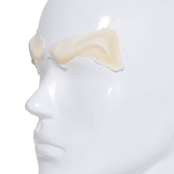 Rubber Wear Foam Latex Prosthetic Arched Brow Covers