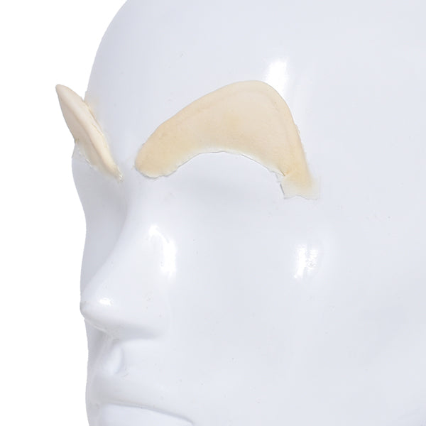 Rubber Wear Foam Latex Prosthetic Ridged Brow Covers