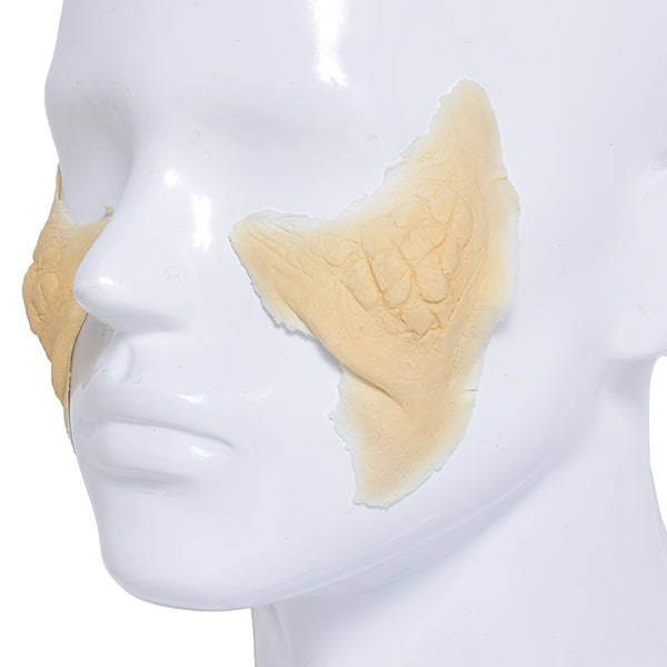 Rubber Wear Foam Latex Prosthetic Alien Cheeks #2