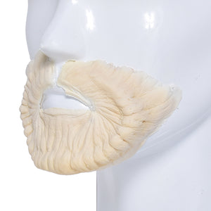 Rubber Wear Foam Latex Prosthetic Wrinkled Alien Chin