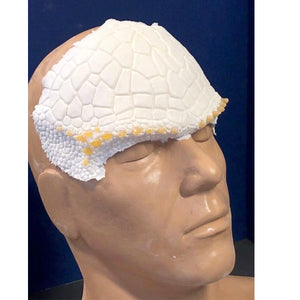 Rubber Wear Foam Latex Prosthetic  Lizard-Man Forehead FRW-162
