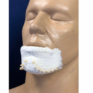 Rubber Wear Foam Latex Prosthetic Lizard-Man Chin FRW-165